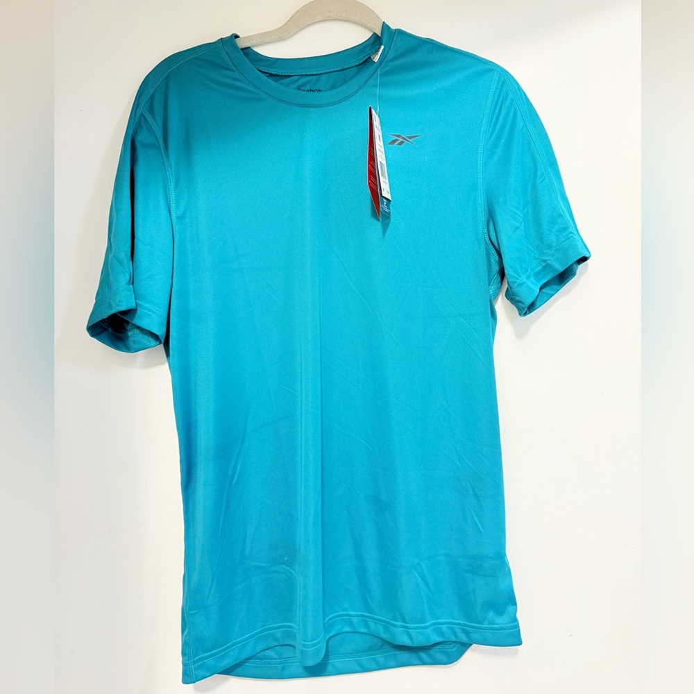 Reebok Men's Aqua Short Sleeve Tee